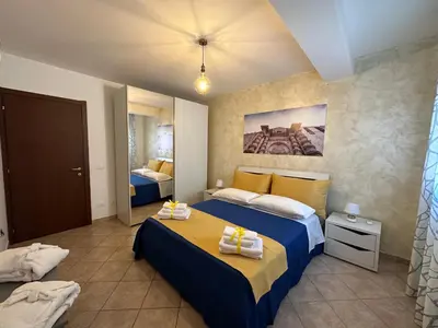 Letto o letti in una camera di Garden House