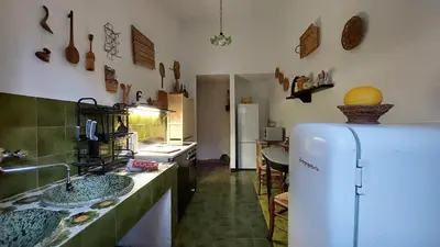 Cucina o angolo cottura di Casa sulla Baia