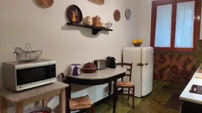 Cucina o angolo cottura di Casa sulla Baia