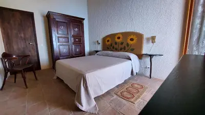 Letto o letti in una camera di Casa sulla Baia