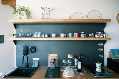 Cucina o angolo cottura di NEW Exclusive Lodges, Marzamemi, Noto