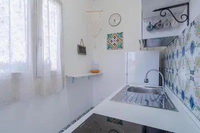 Letto o letti in una camera di Agri Lemon Green