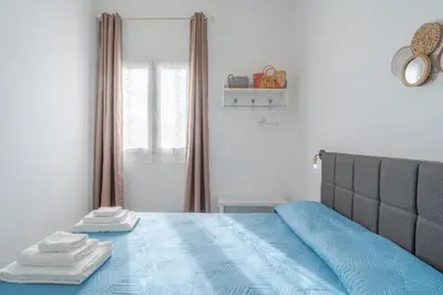 Letto o letti in una camera di Agri Lemon Green
