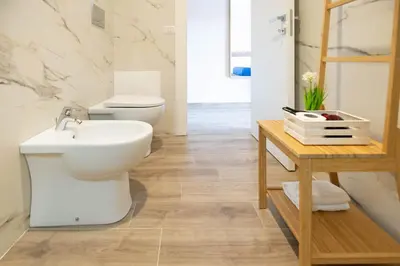 Bagno di My Home Catania Rooms
