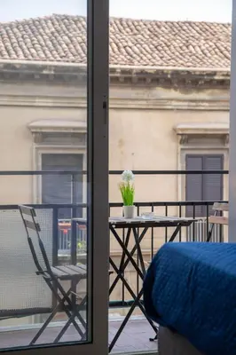 Balcone o terrazza di My Home Catania Rooms