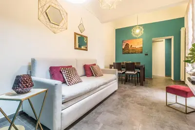 Area soggiorno di Sirhouse - Boutique Apartment in Ortigia