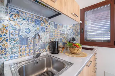 Cucina o angolo cottura di Siracusa mare
