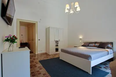 Letto o letti in una camera di La Casa nel sole