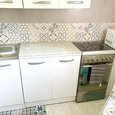 Cucina o angolo cottura di L' APPARTAMENTO sul MARE