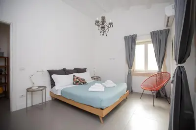 Letto o letti in una camera di Casa Cadur