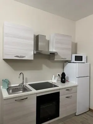 Cucina o angolo cottura di a casa della nonna