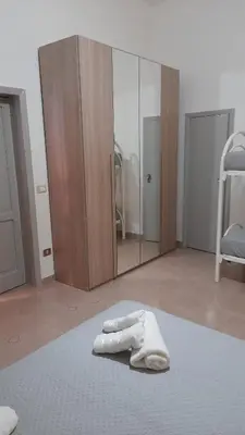 Letto o letti in una camera di a casa della nonna