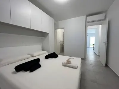 Letto o letti in una camera di Marzamemi, Sul Livello del MARE, Ionio