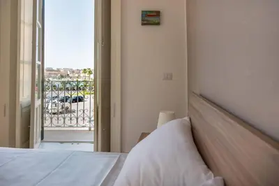 Letto o letti in una camera di Anticitera Apartment