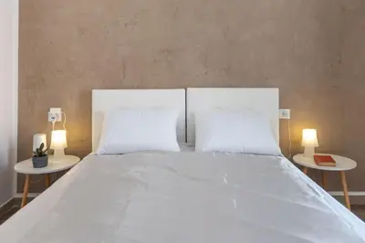 Letto o letti in una camera di Anticitera Apartment