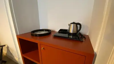 Set per la preparazione di tè e caffè presso Lanterne Magiche Ortigia Suites