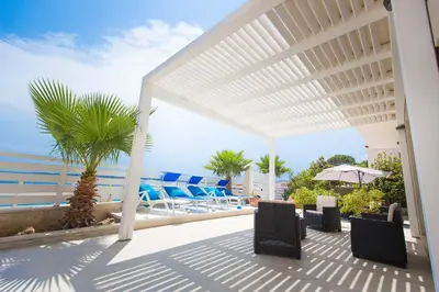 Balcone o terrazza di Villa Amateia