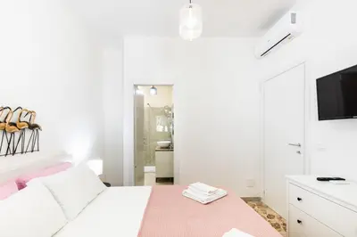 Letto o letti in una camera di Ville Colonia Marina