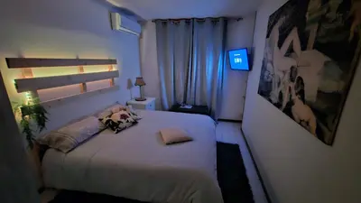 Letto o letti in una camera di La casa di Marta