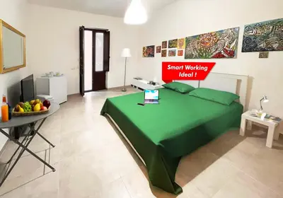 Letto o letti in una camera di Casa Mariolina, brand new refurbished 2 bed apartment in the historical center
