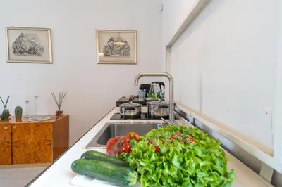 Cucina o angolo cottura di Arco del Mercato Apartment
