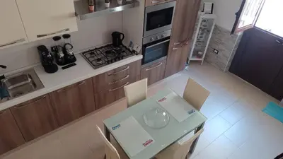 Cucina o angolo cottura di sciuliddA Casa Vacanze