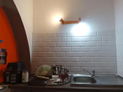 Cucina o angolo cottura di Binario 8 Catania Stazione Centrale