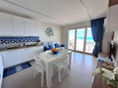 Cucina o angolo cottura di Perla del golfo - Ortigia Holidays