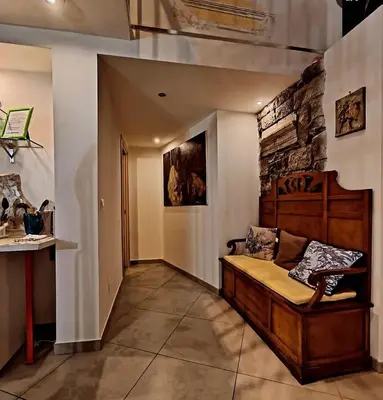 Area soggiorno di Loft House