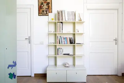 Biblioteca nell'appartamento