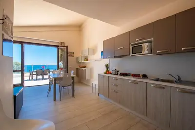 Cucina o angolo cottura di Residence Avola