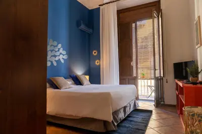 Letto o letti in una camera di Eliodoro House