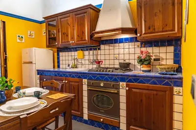 Cucina o angolo cottura di Eliodoro House