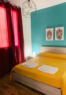 Letto o letti in una camera di Alle porte di OrtiGia di Anna