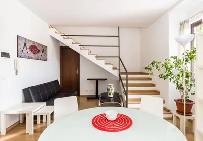 Area soggiorno di Alcalà Living Apartments