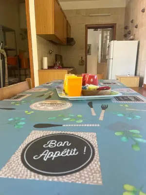 Cucina o angolo cottura di Casa vacanze “Ficupala”