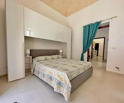 Letto o letti in una camera di Al Barocco