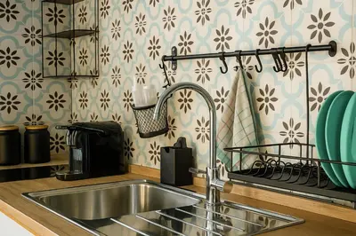 Cucina o angolo cottura di Arina Home -Airport Catania Fontanarossa-