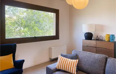 Area soggiorno di Beautiful Home In Modica