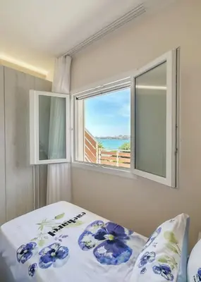 Letto o letti in una camera di Taormina 10 PANTA REI Fontane Bianche
