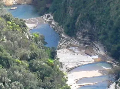 Paesaggio naturale nelle vicinanze della casa vacanze