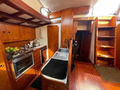 Cucina o angolo cottura di SailBoat B&B on Board