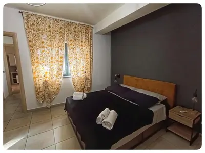 Letto o letti in una camera di Domeanto home