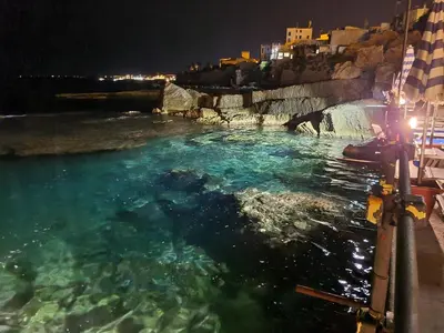 Paesaggio naturale nelle vicinanze della villa