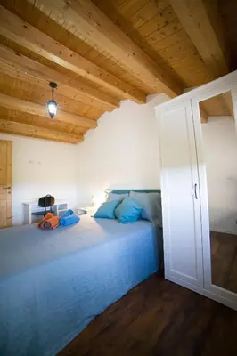 Letto o letti in una camera di Villa 