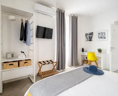 Letto o letti in una camera di B&b Spigolerooms