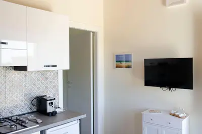 Cucina o angolo cottura di Antica Dimora Arancio Val Di Noto 10 minuti dal mare Free Parking