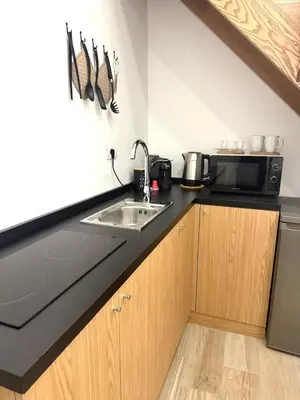 Cucina o angolo cottura di Casa Vacanza Ti Ospito io