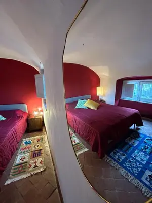 Letto o letti in una camera di Casa Kalù