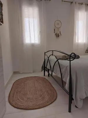 Letto o letti in una camera di Apartment with sea view